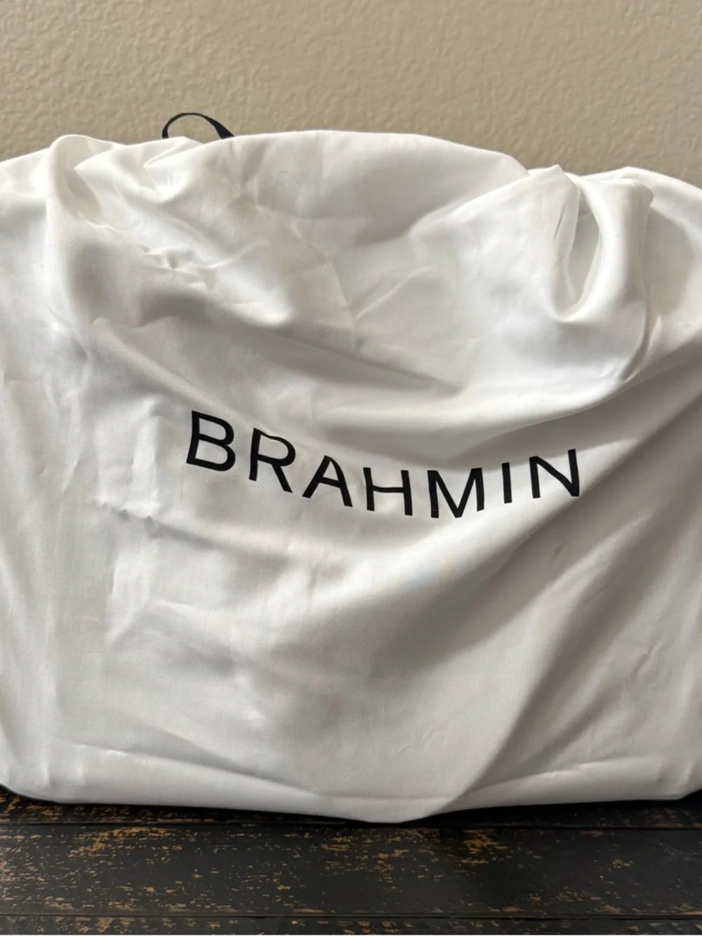 Brahmin Ashlee Tote Black Croc Embossed Leather EUC Like New Large Bag - Picture 12 of 12